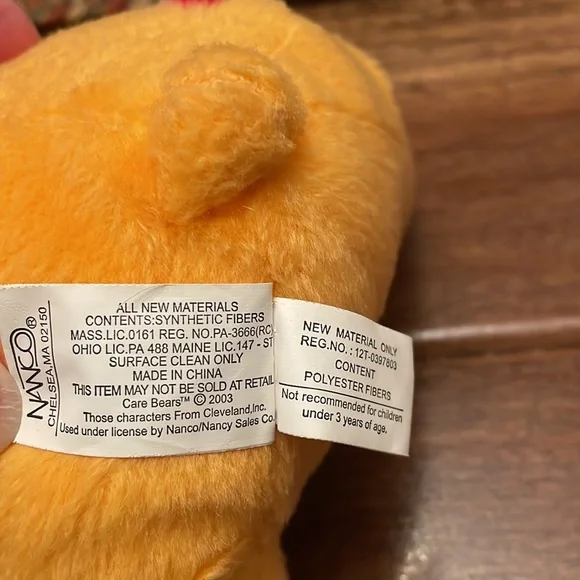 8” Care Bear - Friend Bear - Picture 7 of 11